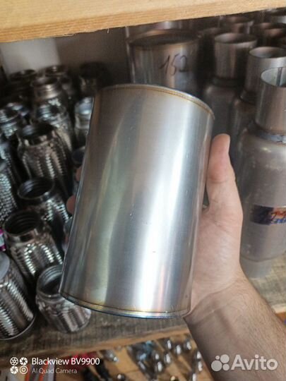 Пламегасители вместо катализатора разных размеров