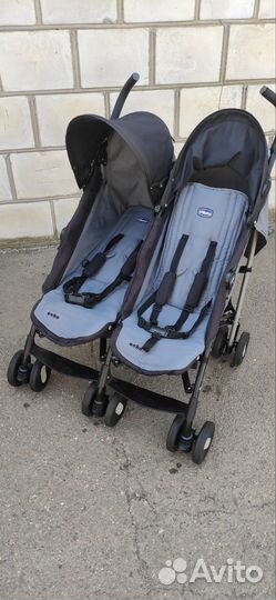 Коляска для двойни Chicco