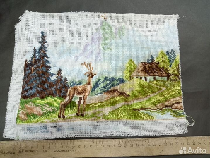 Готовая вышивка крестом