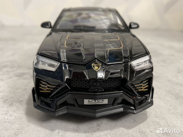 Машинка Ламборджини металлическая с выхлопом