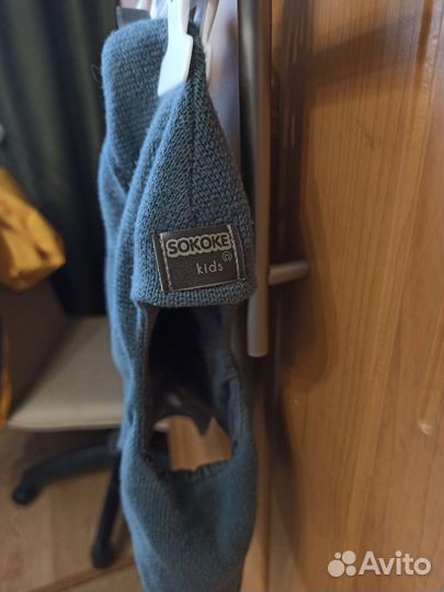 Шапка шлем для мальчика