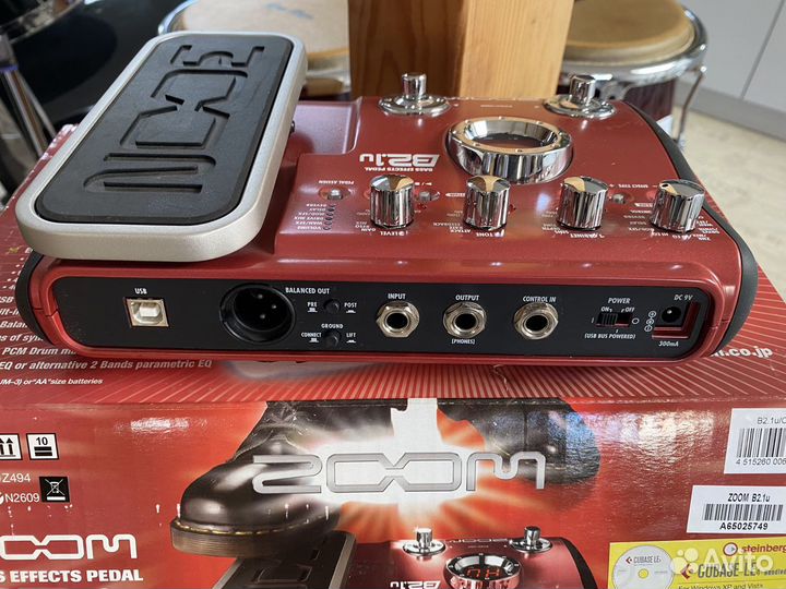 Процессор эффектов для бас-гитары Zoom B2.1U