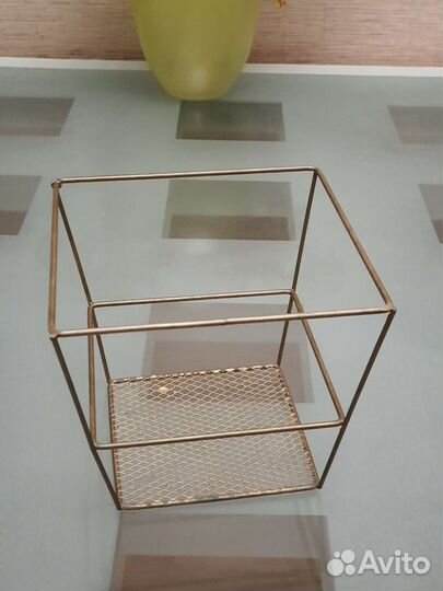 Светодиодная свеча, корзинка