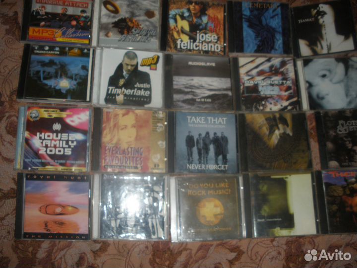 Компактдиски сd и мр3