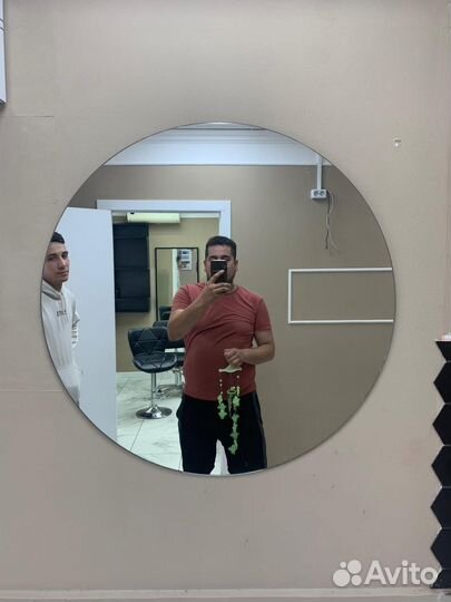 Зеркало круглое бу