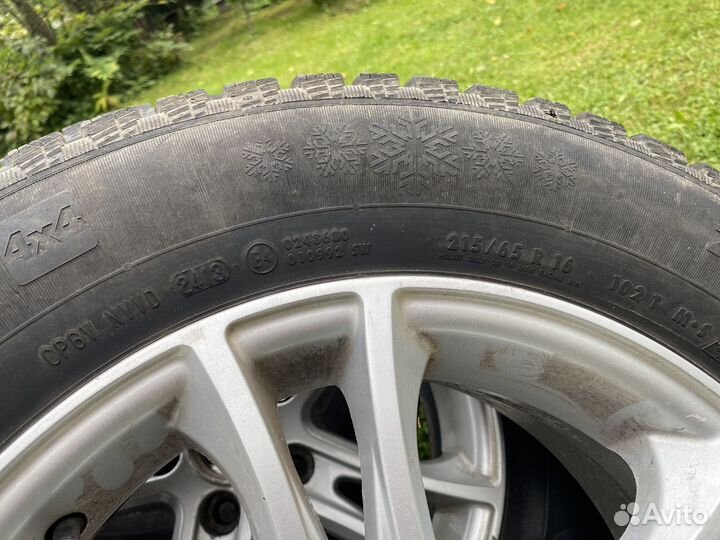 R16 Continental Conti4x4IceContact 215/65, PCD 5x112 DIA 57.1