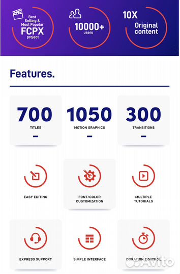 Плагины для Final cut pro Titles Graphics MacBook
