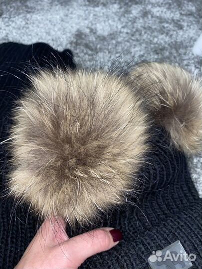 Комплект шапка и шарф