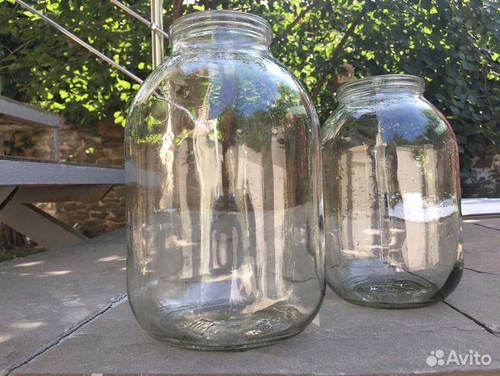 Банка стеклянная с крышкой