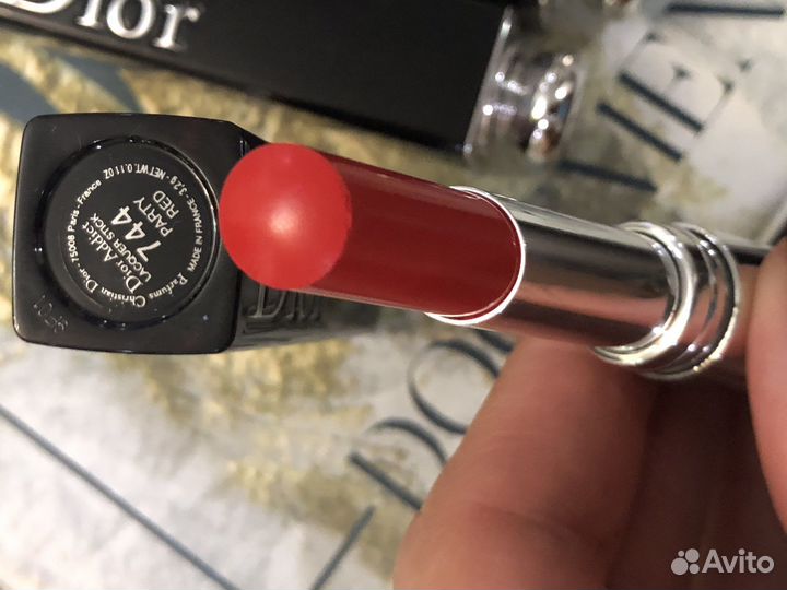 Dior addict lacquer 744 помада