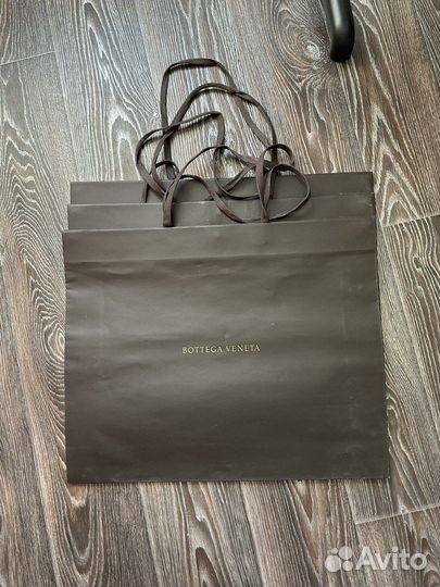 Bottega veneta коробки, пакеты, бирки