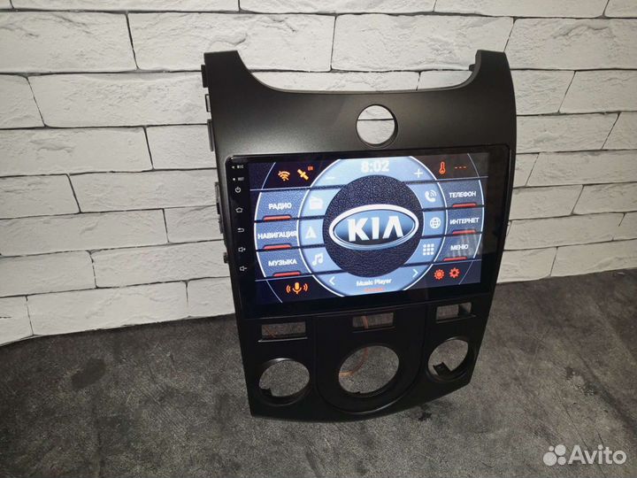 Магнитола kia cerato 2 на android IPS экран