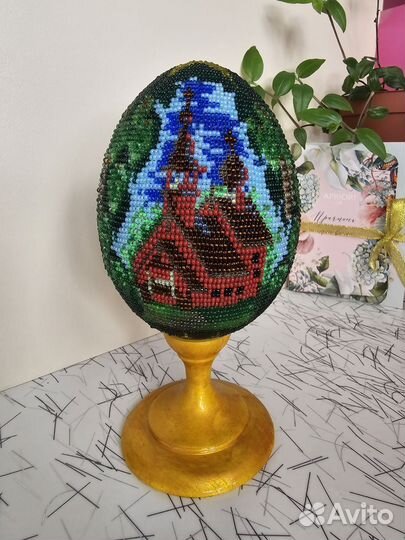 Яйцо из бисера