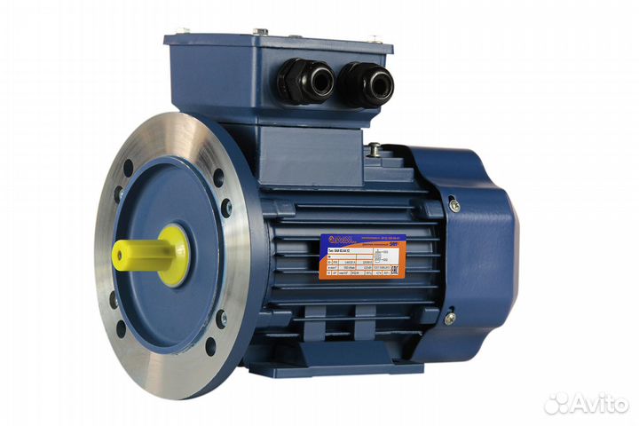 Электродвигатель аир 63 В2 (0.55 кВт/3000 об.мин)