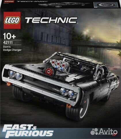 Lego technic Dodge Charger Доминика Торетто