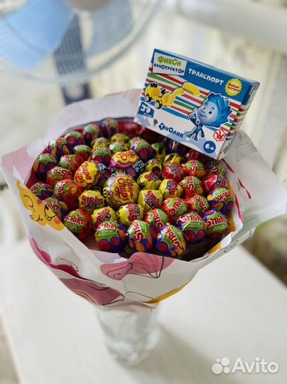 Букет из чупа чупсов