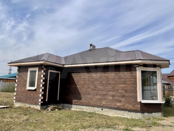 Коттедж 74,4 м² на участке 9 сот.