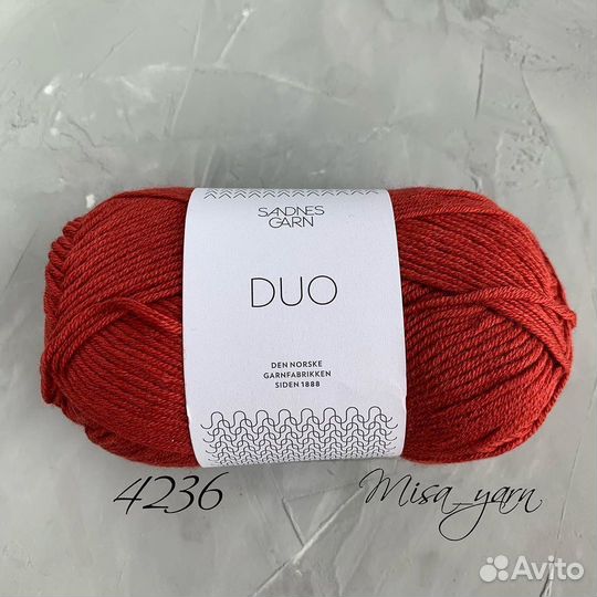 Пряжа Sandnes Garn Duo