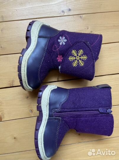 Сапоги детские для девочки, размер 23
