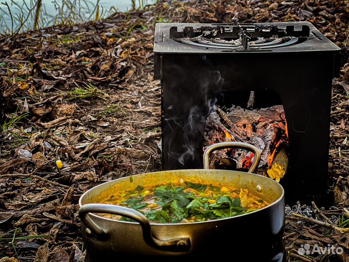 Печь-щепочница турист 2 мм