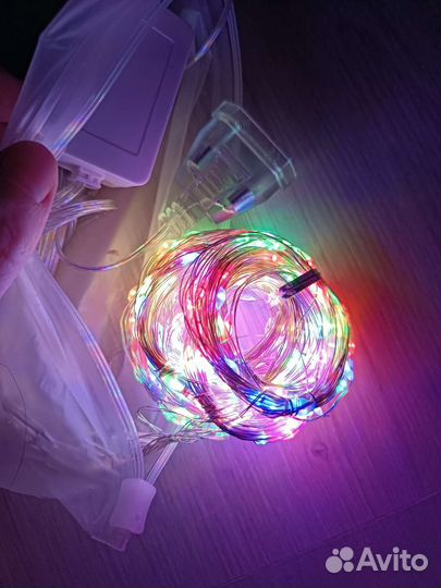 Гирлянда штора