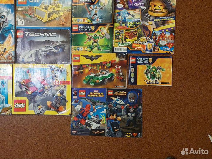 Лего инструкции комиксы книжки