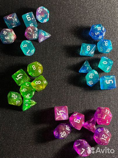Игральные кости игральные кубики d20 набор