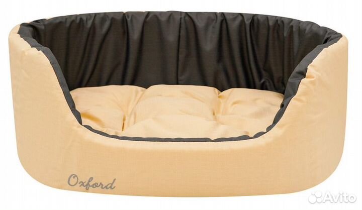 758242 лежанка овальная с подушкой Oxford» №4 двух