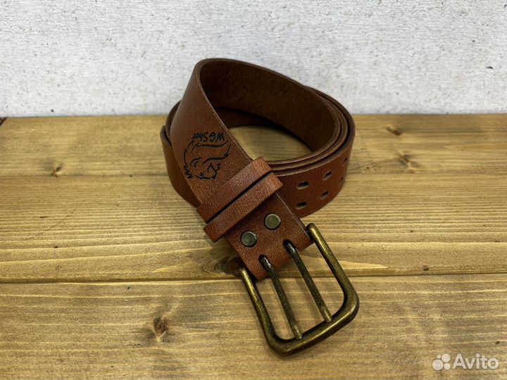 Кожаные ремни, ручная работа