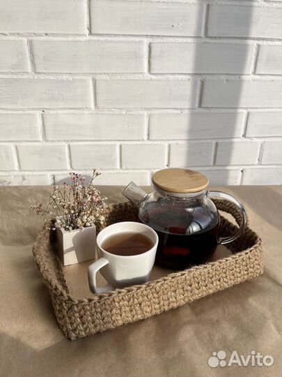 Корзина интерьерная ручная работа