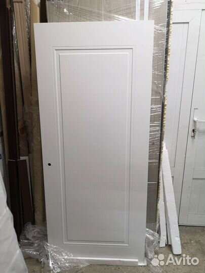 Дверь межкомнатная 800x1850 белая матовая