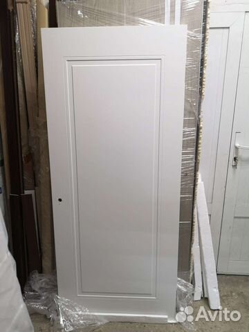 Дверь межкомнатная 800x1850 белая матовая