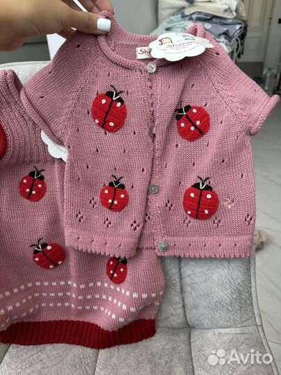 Вязаное платье