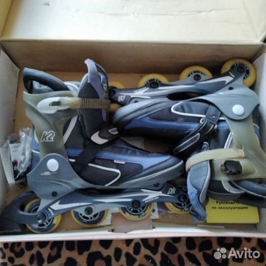 Мужские ролики К2 46 размер (30см)
