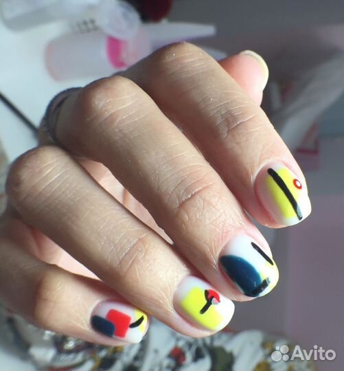 Наращивание ногтей маникюр