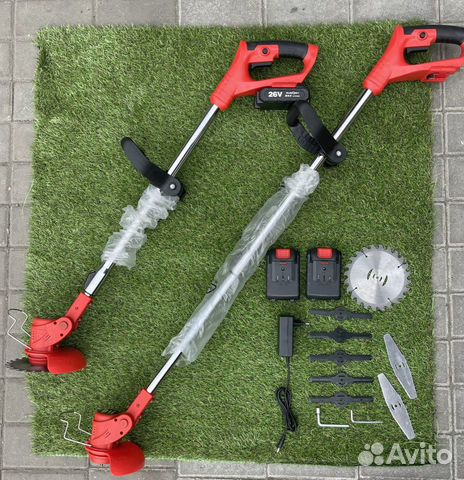 Триммер аккумуляторный садовый