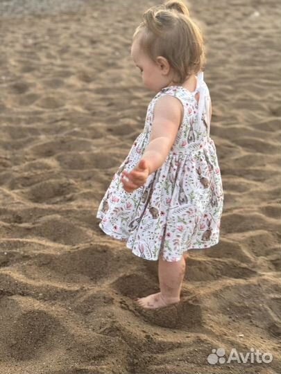 Платье для девочки 86