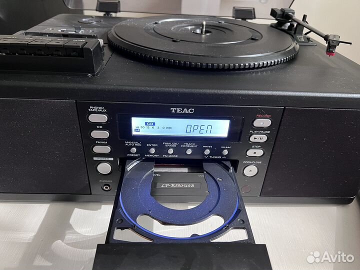 Виниловый проигрыватель Teac LP-R550 USB 2014 год