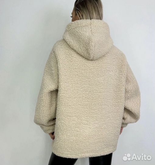 Куртка тедди оверсайз