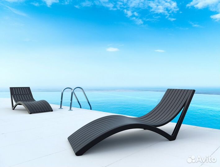 Шезлонг- лежак