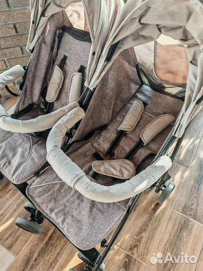 Коляска трость для двойни