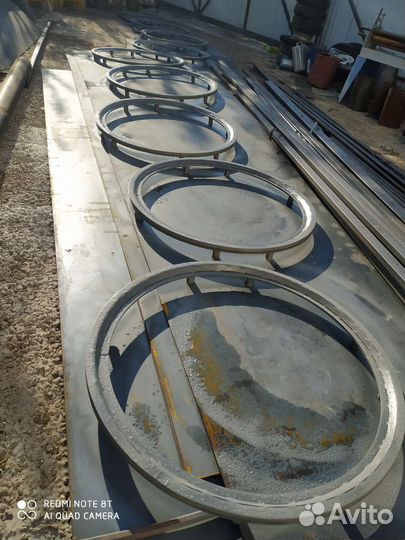 Форма для изготовления жби колец