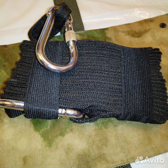 Стропа эвакуационная с карабинами и подсумком