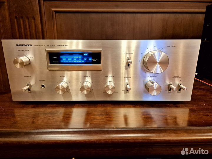 Усилители Pioneer SA-508 + Technics SU-V300