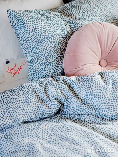 Tradkrassula двуспальный, 240x220/50x60 см, икеа