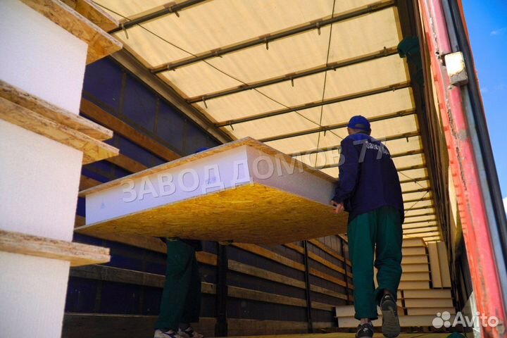 Сип панели 174 мм для строительства