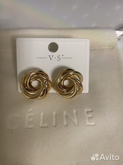 Серьги Celine