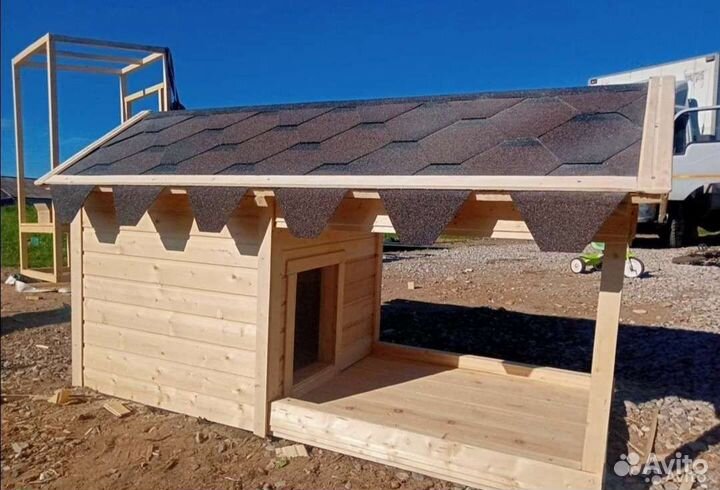 Будка (конура) для собаки вальер