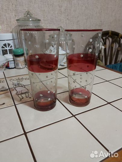 Цветное стекло ссср,бокалы для вина