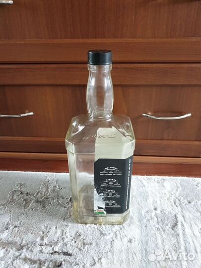 Бутылка из под Jack Daniels пустая